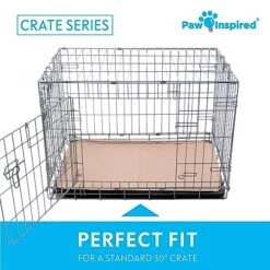 Paw Inspired Washable Pee Pads For Dogs: Crate Series | For Use With 30" Kennels | Reusable, Waterproof Pet Pads For Puppy Training, Whelping, Senior Dogs With Incontinence, And More (29x18, (2 Pack)) -Zoo Shop 51IrNMnOIKL