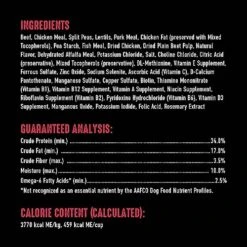 CRAVE Grain Free High Protein Adult Dry Dog Food, Beef, 4 Lb. Bag -Zoo Shop 51J5MLMlt9L