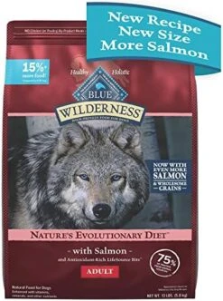 Blue Buffalo Wilderness High Protein Natural Adult Dry Dog Food Plus Wholesome Grains, Chicken 24 Lb Bag -Zoo Shop 51JCb169AQL. AC 1