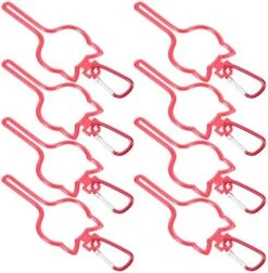 Ipetboom Dog Bag Holder Dog Poop Bag Holder Fasteners 8pcs Waste Bag Carrier Dog Poop Bag Holder With Touch Fasteners Attachment Hands- Free Holder For Dog Leashes Sky- Blue Hands Free Leash -Zoo Shop 51JKVe8jKEL. AC