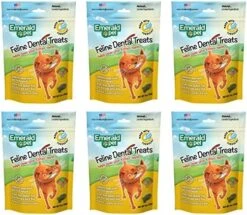 Emerald Pet 6 Pack Feline Dental Treats, 3 Ounces Each, Grain-Free Cat Treats Made In The USA (6 Pack Turducky) 17 Emerald Pet 6 Pack Feline Dental Treats, 3 Ounces Each, Grain-Free Cat Treats Made In The USA (6 Pack Turducky) -Zoo Shop 51JNo99UkL. AC