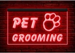 210003 Pet Grooming Dog Cat Shop Store Service Open Display LED Light Neon Sign (12" X 8", Green) -Zoo Shop 51JkDOHhiGL. AC 3