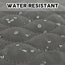 Furrybaby Waterproof Dog Bed Cover For Dog Beds & Furniture Machine Washable Waterproof Dog Blanket Anti Slip Couch Protector For Dogs Cats And Other Pets (Dark Grey, 82x102inch) -Zoo Shop 51JkDQfKTsL