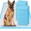 Gimars XXL 100 Counts Thicken 6 Layers Ultra Absorbent Dog Pee Pads Extra Large - Leak-Proof Odor-Control Puppy Training Pads Quick Dry Pee Pads For Dogs -Zoo Shop 51Jql0JNu4L