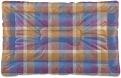 Ultra Soft Dog Cat Crate Bed Blanket-Retro Red Black And Yellow Plaid Fluffy Pet Bed All Season-Short Pile-Anti-Slip Pet Beds 24"x18" -Zoo Shop 51JvBRgZuxL. AC