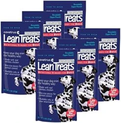 Covetrus Nutrisential Lean Treats For Dogs - Soft Dog Treats For Small, Medium & Large Dogs - Nutritional Low Fat Bite Size K9 Treats - Chicken Flavor - 10 Pack - 4oz -Zoo Shop 51JvjJdul9L. AC