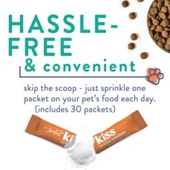 ProBesties Kiss (sm) - Bad Breath Treatment For Dogs - Dog Breath Freshener & Probiotic Perio Support - Dog Bad Breath Eliminator -Zoo Shop 51KFqvmTESL