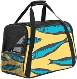 Pet Carrier Food Set Soft-Sided Pet Travel Carriers For Cats,Dogs Puppy Comfort Portable Foldable Pet Bag Airline Approved -Zoo Shop 51KLYrTODPS. AC