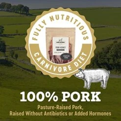 Farm Hounds Dehydrated Pork Kidney For Dogs, 100% Natural, Humane Dried Pig Kidney Treats For Dogs, Regenerative Agriculture Dog Training Treats & Food From Local Farms For All Dog Breeds & Sizes -Zoo Shop 51Ki8e0xzxL