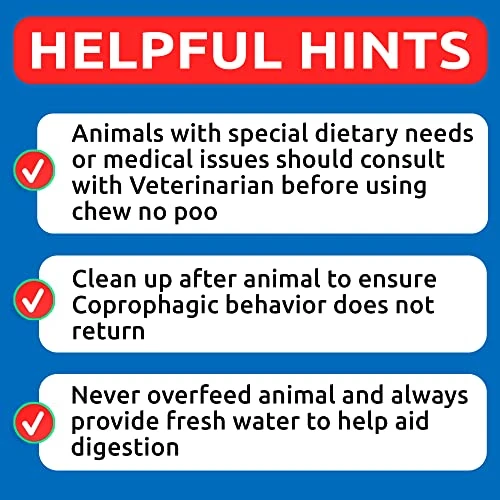 NO Poo Treats - Prevent Dog Poop Eating - Coprophagia Treatment - Stool Eating Deterrent - Probiotics & Enzymes - Digestive Health + Breath Aid - Made In USA - 120 Chews 5 NO Poo Treats - Prevent Dog Poop Eating - Coprophagia Treatment - Stool Eating Deterrent - Probiotics & Enzymes - Digestive Health + Breath Aid - Made In USA - 120 Chews - Image 3