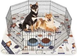 Siwa Mary Puppy Pads, 2-Pack Super Absorbent Pee Pads For Dogs, Non-Slip Washable Dog Pee Pads, Quick Dry Reusable Puppy Pads, Waterproof Dog Mat- Pet Supplies Ideal For Puppy Whelping & Training 18 Siwa Mary Puppy Pads, 2-Pack Super Absorbent Pee Pads For Dogs, Non-Slip Washable Dog Pee Pads, Quick Dry Reusable Puppy Pads, Waterproof Dog Mat- Pet Supplies Ideal For Puppy Whelping & Training -Zoo Shop 51L1NZE9XnL. AC