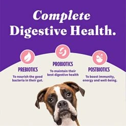 Halo Holistic Dog Food, Complete Digestive Health Wild-Caught Salmon And Whitefish Recipe, Dry Dog Food Bag, Small Breed Formula, 3.5-lb Bag -Zoo Shop 51LJemuaxHL