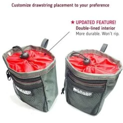 Leashboss Dog Treat Pouch For Training | Training Treat Pouches For Pet Training | Treat Bag For Dog Training | Portable Kibble Snack Container For Pets | Fanny Pack Waist Belt Transport On The Go -Zoo Shop 51LMpwn7d5L