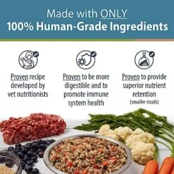 JustFoodForDogs Pantry Fresh Dog Food, Human Grade Lamb & Brown Rice (12 Pack) -Zoo Shop 51LVISgUlCL