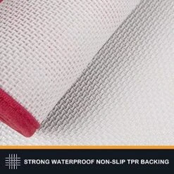 PURRUGS Dirt Trapper Door Mat 32" X 70", Non-Slip/Skid Machine Washable Entryway Rug, Dog Door Mat, Super Absorbent Welcome Mat For Muddy Wet Shoes And Paws, Burgundy Red 20 PURRUGS Dirt Trapper Door Mat 32" X 70", Non-Slip/Skid Machine Washable Entryway Rug, Dog Door Mat, Super Absorbent Welcome Mat For Muddy Wet Shoes And Paws, Burgundy Red -Zoo Shop 51LXdT23aUL