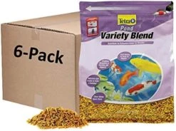 TetraPond Variety Blend, Pond Fish Food, For Goldfish And Koi Yellow 2.25 Pound (Pack Of 1) -Zoo Shop 51LiP4seczL. AC