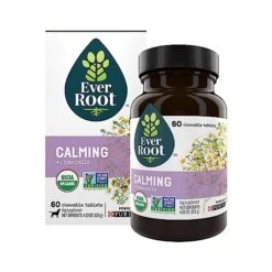 EverRoot Dog Supplements For Dog Stress And Anxiety Relief By Purina, Calming, Chewable Tablet With Chamomile - 4.23 Oz. Canister