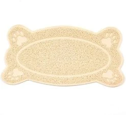 Small Night Light Bone Shape Cat Litter Mat Cat Bowl Mat Dog Pet Water Feeding Food Dish Tray Mat For Cat Litter Box Breathable Pet Cat Litter Mat Soft On Paws And Washable (Color : S, Size : C) 15 Small Night Light Bone Shape Cat Litter Mat Cat Bowl Mat Dog Pet Water Feeding Food Dish Tray Mat For Cat Litter Box Breathable Pet Cat Litter Mat Soft On Paws And Washable (Color : S, Size : C) -Zoo Shop 51LpPjqrz1L. AC 1