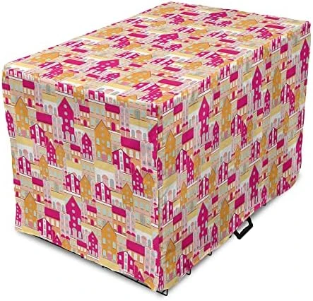 Ambesonne Fruit Dog Crate Cover, Fresh Pear Slices Leaves Juicy Organic Food Eat Summer Garden Pattern, Easy To Use Pet Kennel Cover For Small Dogs Puppies Kittens, 22 Inch, Green Earth Yellow White 10 Ambesonne Fruit Dog Crate Cover, Fresh Pear Slices Leaves Juicy Organic Food Eat Summer Garden Pattern, Easy To Use Pet Kennel Cover For Small Dogs Puppies Kittens, 22 Inch, Green Earth Yellow White - Image 8