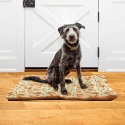 Food Pizza Dog Bed Cat Bed Soft Comfortable Pet Bed Non-Slip Calming Kennel Pad For Small Medium Large Dogs Cats 2116505 -Zoo Shop 51LsVQG6ucL