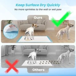 Puppy Pee Pads 32"x36" 60 Count, Pee Pads For Dogs Extra Large, Leak-Proof & Super Absorbent Dog Pee Pads, Thicken Disposable Potty Pads Puppy Training Pads For Cats Rabbits -Zoo Shop 51Lugrhti5L