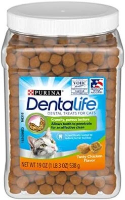 DentaLife Purina Made In USA Facilities Cat Dental Treats, Tasty Chicken Flavor - 19 Oz. Canister 18 DentaLife Purina Made In USA Facilities Cat Dental Treats, Tasty Chicken Flavor - 19 Oz. Canister -Zoo Shop 51LzXOCmuoL. AC