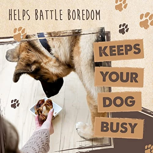 Mighty Paw Naturals Cow Knee Caps For Dogs | 100% Natural Beef Knee Caps For Dogs, Beef Bones For Dogs, Kneecaps For Dogs, Dog Knee Cap Bones For Pets, Meaty Dog Bones Large, Medium And Small Dogs 6 Mighty Paw Naturals Cow Knee Caps For Dogs | 100% Natural Beef Knee Caps For Dogs, Beef Bones For Dogs, Kneecaps For Dogs, Dog Knee Cap Bones For Pets, Meaty Dog Bones Large, Medium And Small Dogs - Image 4