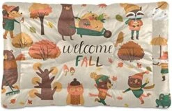 Dog Bed Cartoon Healthy Food Nuts Crate Pad Mat 24''x18'' Washable Pet Bed Cat Beds Soft Dog Mattress- Anti-Slip Kennel Pad Luxury Color 23 Dog Bed Cartoon Healthy Food Nuts Crate Pad Mat 24''x18'' Washable Pet Bed Cat Beds Soft Dog Mattress- Anti-Slip Kennel Pad Luxury Color -Zoo Shop 51M66ilYoNL. AC