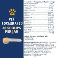 Under The Weather Ready Cal Powder For Dogs | High-Calorie, Weight Gainer, Appetite Stimulant, Energy Booster Pet Suppliment | 30 Scoops (Scoop Included)