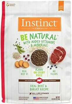 Instinct Be Natural Real Lamb & Oatmeal Recipe Natural Dry Dog Food, 24 Lb. Bag 28 Instinct Be Natural Real Lamb & Oatmeal Recipe Natural Dry Dog Food, 24 Lb. Bag -Zoo Shop 51MDQoa2dBL. AC