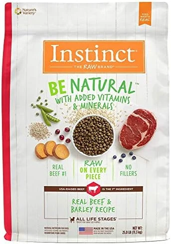 Instinct Be Natural Real Lamb & Oatmeal Recipe Natural Dry Dog Food, 24 Lb. Bag 15 Instinct Be Natural Real Lamb & Oatmeal Recipe Natural Dry Dog Food, 24 Lb. Bag - Image 13