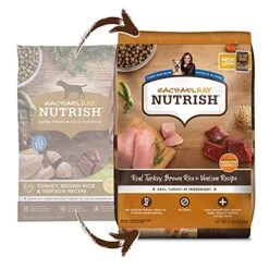 Rachael Ray Nutrish Dry Dog Food, Turkey, Brown Rice & Venison Recipe For Weight Management, 13 Pounds -Zoo Shop 51MOwI9aGqS