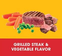 Pedigree Puppy Growth & Protection Dry Dog Food Grilled Steak & Vegetable Flavor, 14 Lb. Bag -Zoo Shop 51MUzSg9KhL