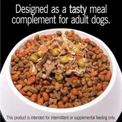 CESAR Simply Crafted Adult Wet Dog Food Meal Topper, Beef, Chicken, Purple Potatoes, Peas & Carrots, (10) 1.3 Oz. Tubs -Zoo Shop 51MgI1zRjRL