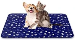 Reusable Puppy Pads 47‘’x 56‘’ Washable Pee Pads For Dogs, Training Pads Pee Pads For Dogs Waterproof Absorbing Whelping Pad Reusable Puppy Pads For Guinea Pig Cage, Dog Food Feeding Mat -Zoo Shop 51N mmtahzL. AC