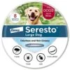Seresto Large Dog Vet-Recommended Flea & Tick Treatment & Prevention Collar For Dogs Over 18 Lbs. | 8 Months Protection -Zoo Shop 51NDLf8XkcL
