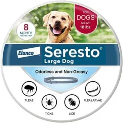 Seresto Large Dog Vet-Recommended Flea & Tick Treatment & Prevention Collar For Dogs Over 18 Lbs. | 8 Months Protection -Zoo Shop 51NDLf8XkcL. AC