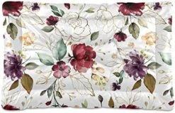 Poeticcity Seamless Colorful Japanese Food On White Dog Cat Bed Mat, Soft Crate Pad Mattress Cushion For Small Medium Pets, Anti Slip Sleeping Kennel Mat Washable & Dry 24x18 Inch -Zoo Shop 51NIoGHLSL. AC