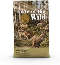 Taste Of The Wild Grain Free High Protein Real Meat Recipe Pine Forest Premium Dry Dog Food -Zoo Shop 51NKbxFpt9L. AC 1