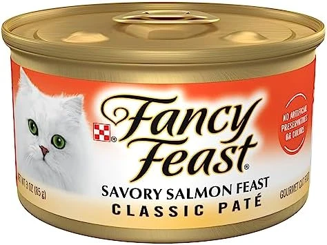 Purina Fancy Feast Classic Grain Free Wet Cat Food Pate - (24) 3 Oz. Cans 11 Purina Fancy Feast Classic Grain Free Wet Cat Food Pate - (24) 3 Oz. Cans - Image 9