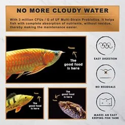 Ultra Fresh Monster Fish Food, Wild Sword Prawns, Floating Sticks For Oscars, Bass, Large Cichlids And Tropical Fish, Carnivorous Jumbo Stick 13.58 Oz 11 Ultra Fresh Monster Fish Food, Wild Sword Prawns, Floating Sticks For Oscars, Bass, Large Cichlids And Tropical Fish, Carnivorous Jumbo Stick 13.58 Oz -Zoo Shop 51NeUzItDGL