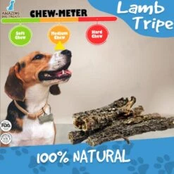 Amazing Dog Treats - Lamb Tripe Sticks For Dogs (10pcs) - Natural Green Tripe Dog Treats - No Hide - Grass Fed Lamb Snacks For Dogs 13 Amazing Dog Treats - Lamb Tripe Sticks For Dogs (10pcs) - Natural Green Tripe Dog Treats - No Hide - Grass Fed Lamb Snacks For Dogs -Zoo Shop 51NmRLSVaSL