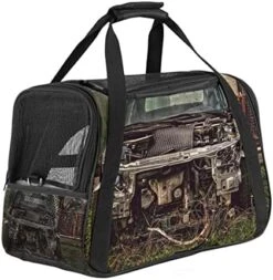 Pet Carrier Pattern With Prawns And Seafood Soft-Sided Pet Travel Carriers For Cats,Dogs Puppy Comfort Portable Foldable Pet Bag Airline Approved -Zoo Shop 51NqNcHKmCL. AC