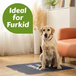 YORJA Washable Puppy Training Pads, 35" X 31" -2 Pack Reusable Dog Pee Mats Waterproof Super Absorbent Quick Dry Non-Slip For For Whelping Home Floor Car Travel 11 YORJA Washable Puppy Training Pads, 35" X 31" -2 Pack Reusable Dog Pee Mats Waterproof Super Absorbent Quick Dry Non-Slip For For Whelping Home Floor Car Travel -Zoo Shop 51Nr7ORPqBL