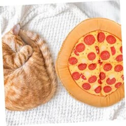 Balacoo 4pcs Cat Nest Large Outdoor Cat House Cat Mat For Food Outdoor Cat Toys Plush Cat Bed Mat Cozy Food Dog Cat Bed Plush Dog Pet Bed Cloth Cat Sleeping Mat Round Cat Bed Cat Hideaway -Zoo Shop 51O5dkr6WgL