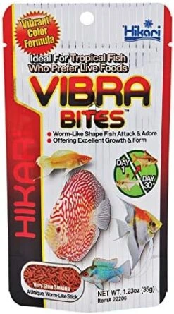 Hikari Vibra Bites, Fish Flavor (9.8oz), Red -Zoo Shop 51OAgir8g9L. AC