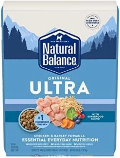 Natural Balance Original Ultra Chicken & Barley All Life Stages Dry Dog Food 11 Pound (Pack Of 1) -Zoo Shop 51ODJ6X4lsL. AC