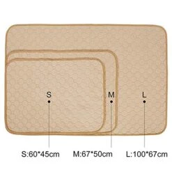 Large Pee Pads For Dog (2-Pack) Washable Puppy Wee Wee Pad Waterproof Potty Training Eco-Friendly Whelping Pet Urine Mats -Zoo Shop 51ODJ80rQ7L