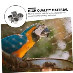 EVANEM 2pcs Feeder Tray Bird Feeder Outdoor Bird Feeder Toy Parrot Hamster Feeding Cups Ferret Water Bottle Water Bird Cup Parrot Feeder Birds Food Cup Pet Parrot Feeder To Feed Xuan Feng 14 EVANEM 2pcs Feeder Tray Bird Feeder Outdoor Bird Feeder Toy Parrot Hamster Feeding Cups Ferret Water Bottle Water Bird Cup Parrot Feeder Birds Food Cup Pet Parrot Feeder To Feed Xuan Feng -Zoo Shop 51OMgKnSE7L 1