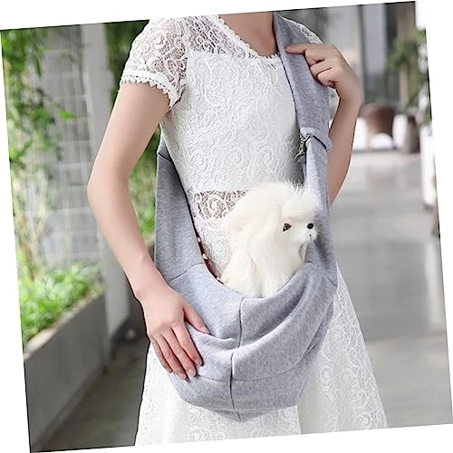 SHERCHPRY 2 Pcs Pet Carry Pouch Pet Carrier Shoulder Bag Pet Carrier Crossbody Pet Bag Carrying Bag Strap Grey Backpack Pets Carrier Pouch Cat Carry Bag Dog Carry Pouch 4 SHERCHPRY 2 Pcs Pet Carry Pouch Pet Carrier Shoulder Bag Pet Carrier Crossbody Pet Bag Carrying Bag Strap Grey Backpack Pets Carrier Pouch Cat Carry Bag Dog Carry Pouch - Image 2